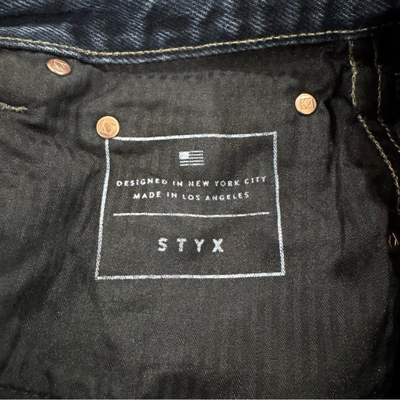 AYR Jeans Styx Straight Leg Cropped Size 25 - Picture 4 of 8